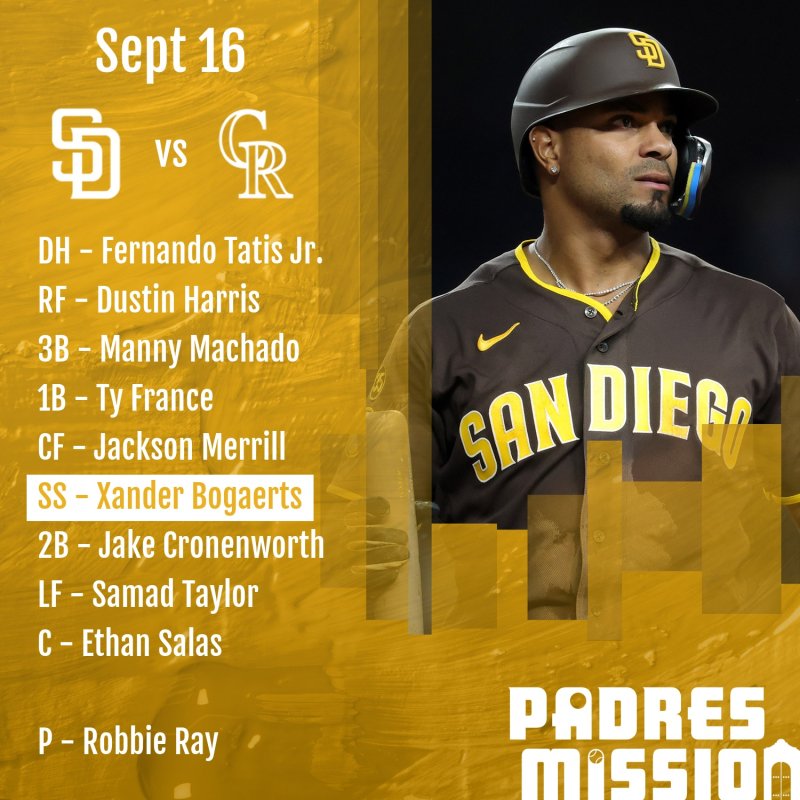 Lineup: Sept 16