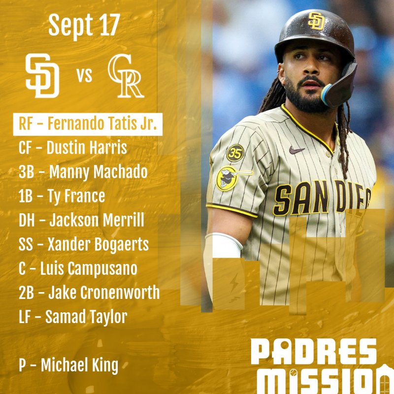 Lineup: Sept 17