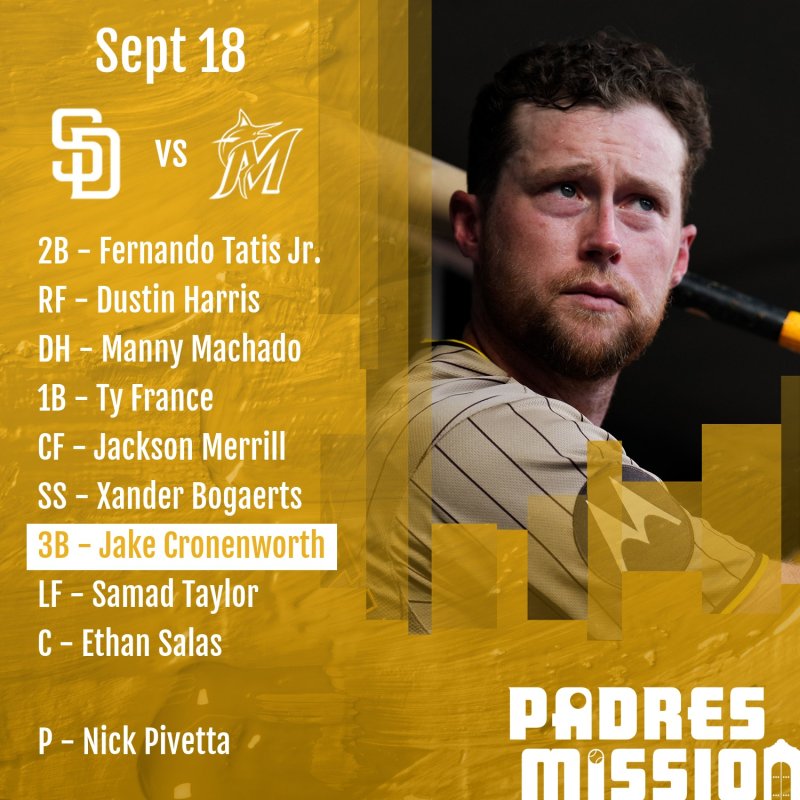Lineup: Sept 18