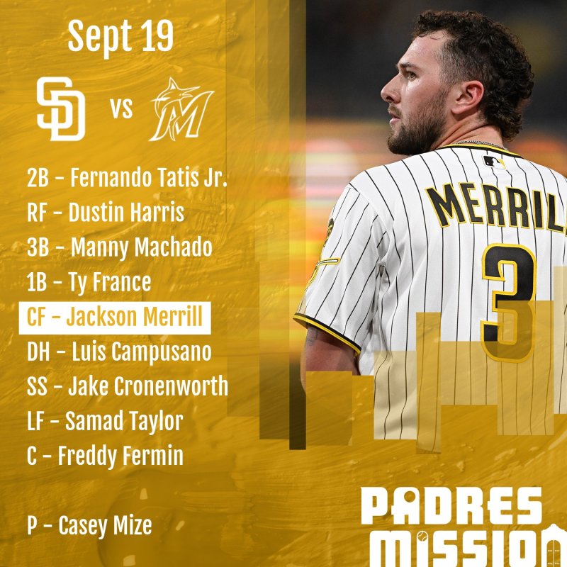 Lineup: Sept 19