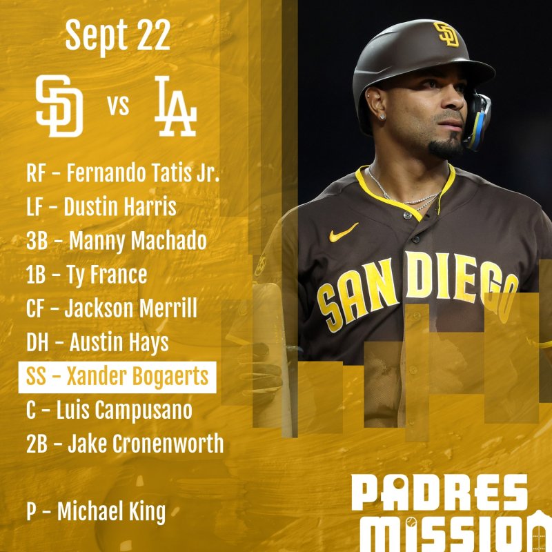 Lineup: Sept 22