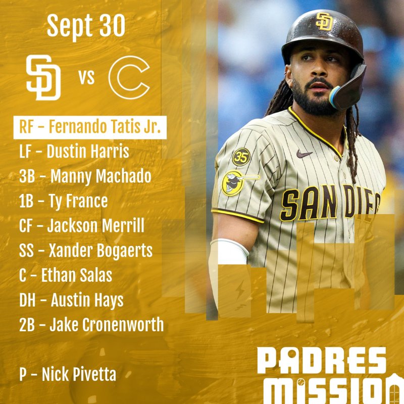 Lineup: Sept 30